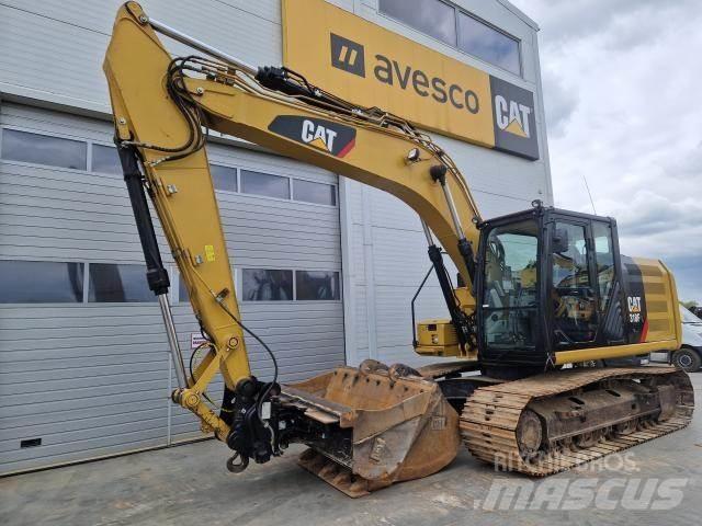 CAT 318FL Gravemaskiner på larvebånd