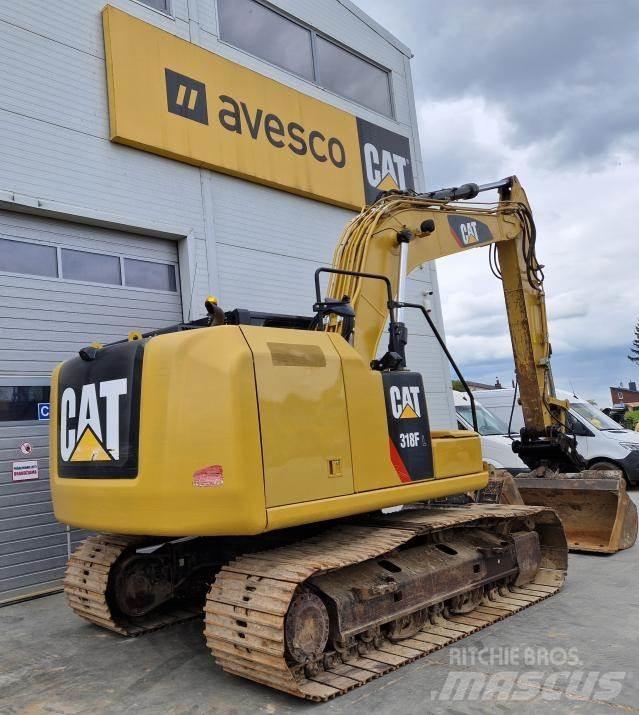 CAT 318FL Gravemaskiner på larvebånd