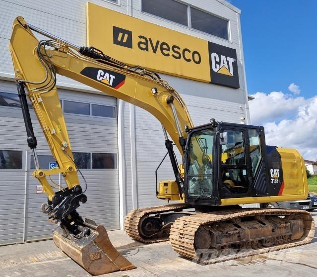 CAT 318FL Gravemaskiner på larvebånd