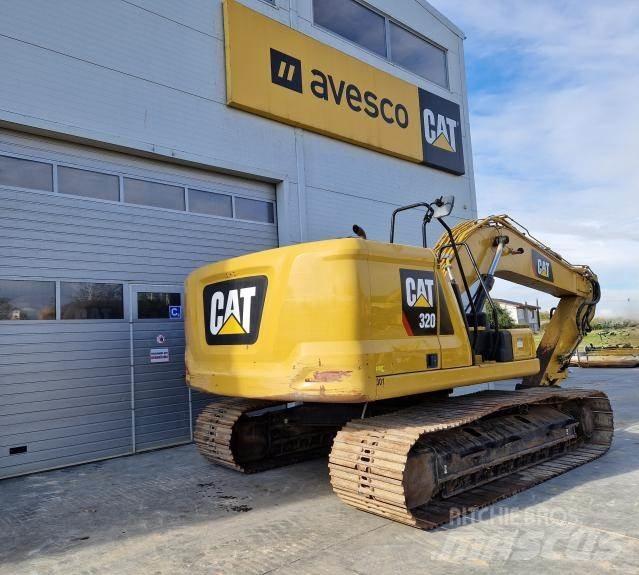 CAT 320-07 Gravemaskiner på larvebånd