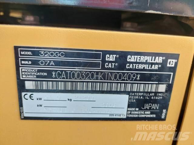 CAT 320GC Gravemaskiner på larvebånd