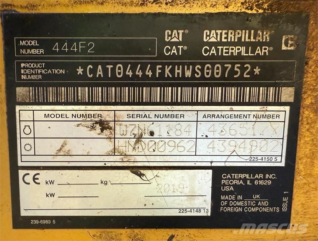 CAT 444F2 Rendegravere