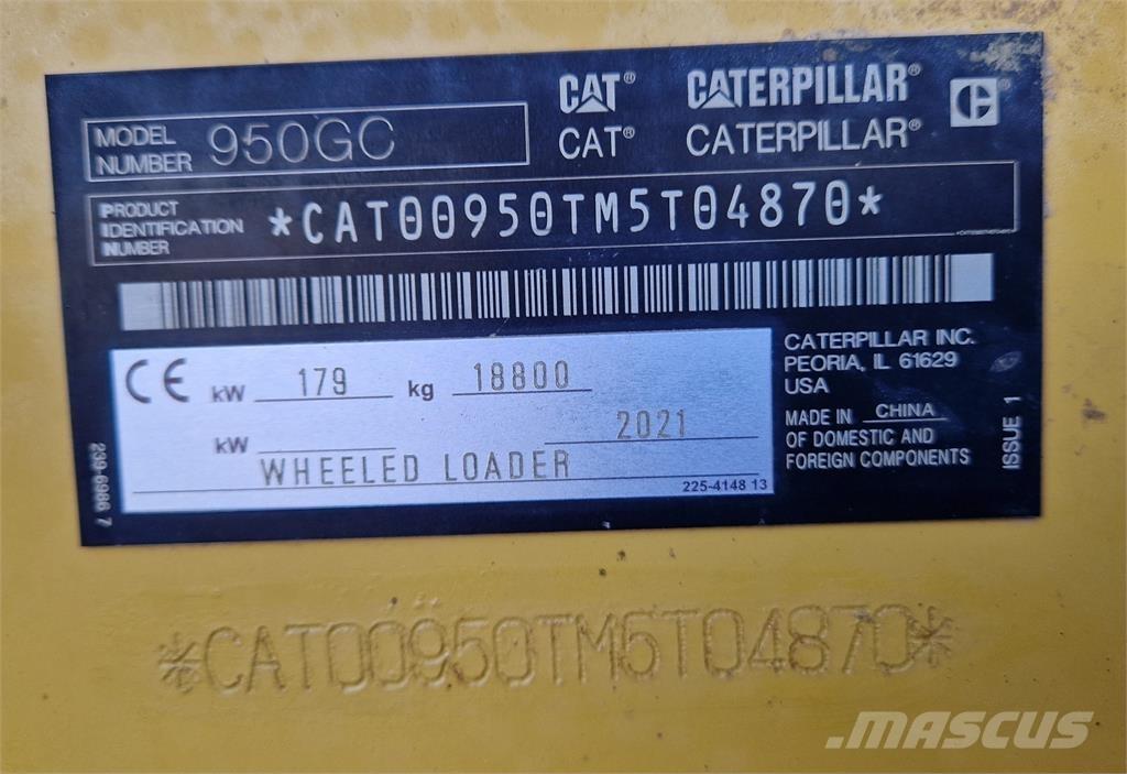 CAT 950GC Læssemaskiner på hjul