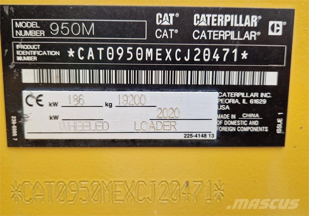 CAT 950M Læssemaskiner på hjul