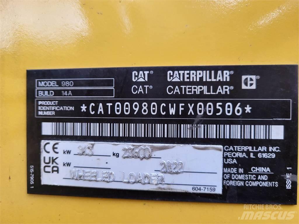 CAT 980 NG Læssemaskiner på hjul