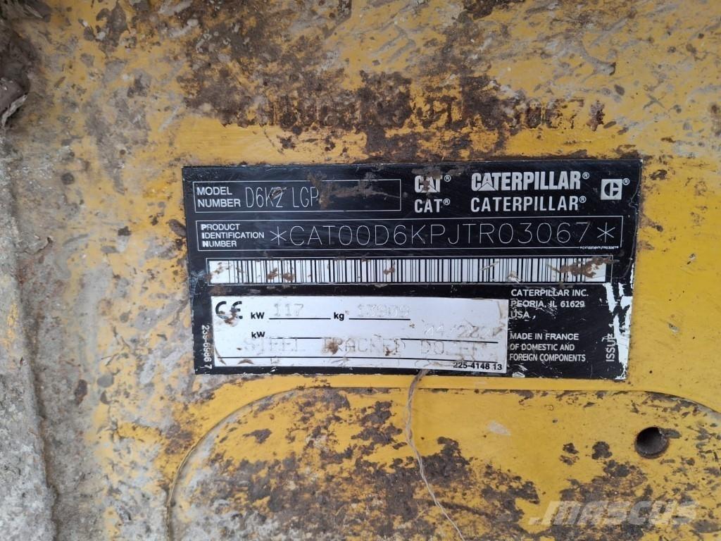 CAT D6K2 LGP Bulldozer på larvebånd