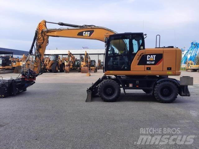 CAT M314F Gravemaskiner på hjul