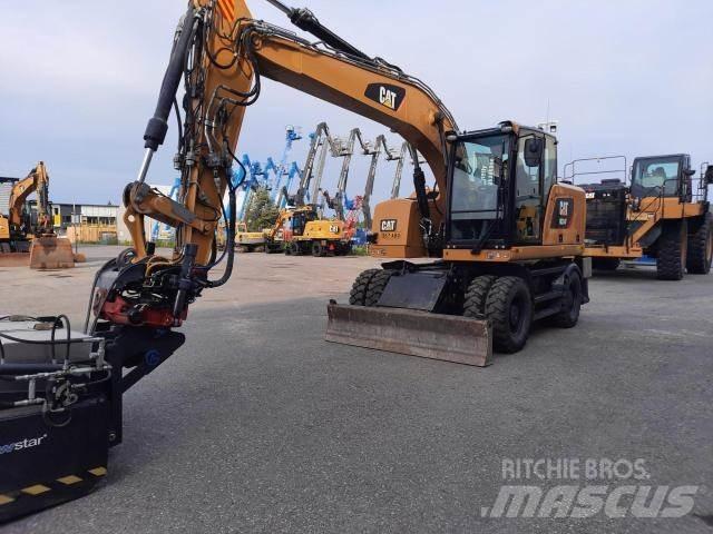 CAT M314F Gravemaskiner på hjul