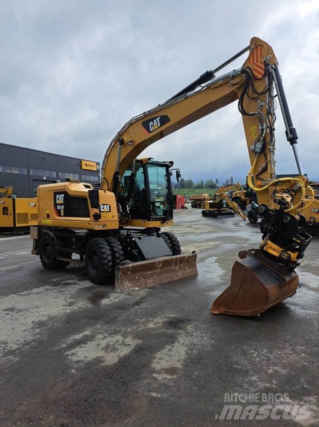 CAT M314F Gravemaskiner på hjul