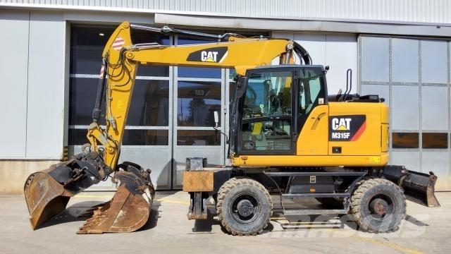 CAT M315F Gravemaskiner på hjul