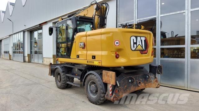 CAT M318-07E Gravemaskiner på hjul