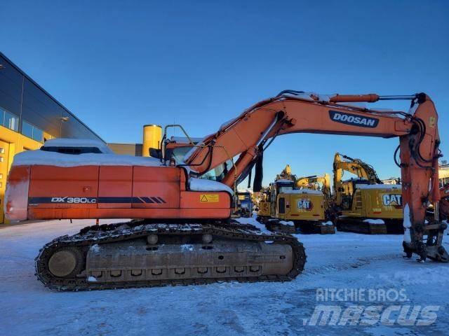 Doosan DX380LC-3 Gravemaskiner på larvebånd