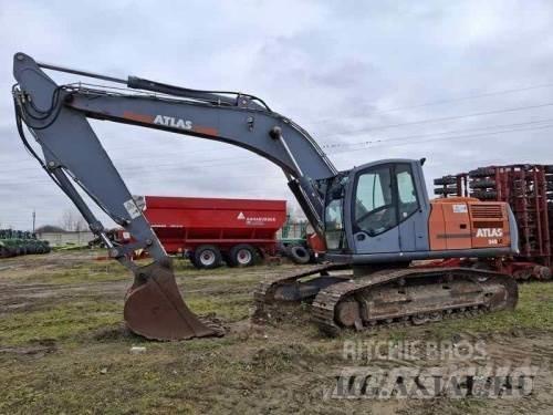 Atlas 240 LC Gravemaskiner på larvebånd
