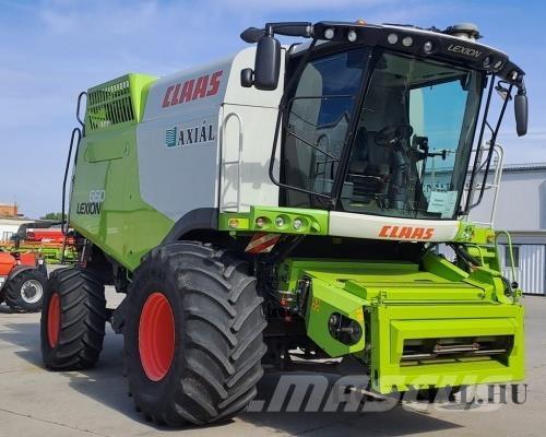 CLAAS Lexion 660 Mejetærskere