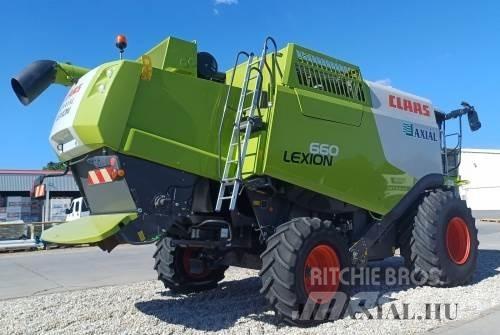 CLAAS Lexion 660 Mejetærskere