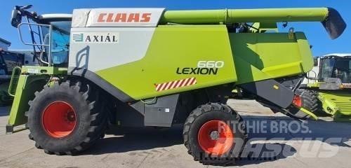CLAAS Lexion 660 Mejetærskere