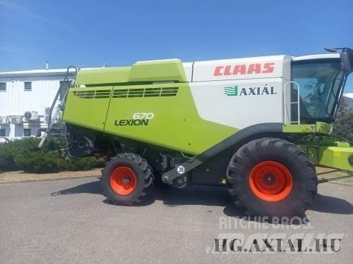 CLAAS Lexion 670 Mejetærskere