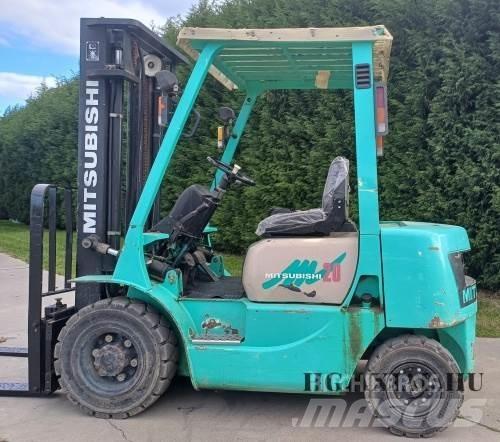  Mitshubishi FD 25 Gaffeltrucks - andre