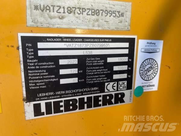 Liebherr L 538 V Læssemaskiner på hjul