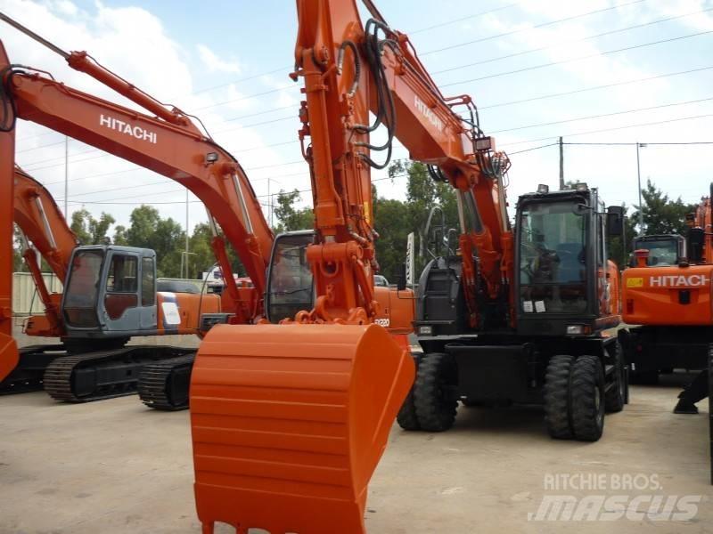 Hitachi ZX170W-3 Gravemaskiner på hjul