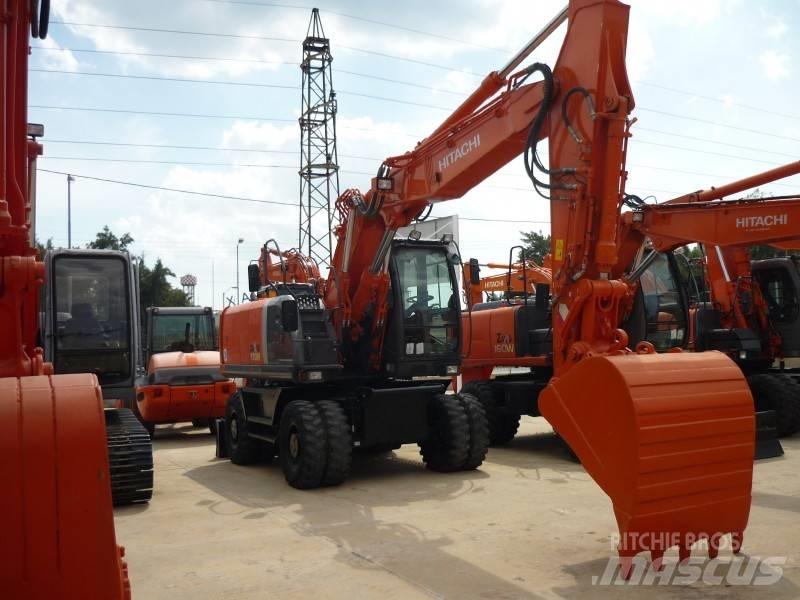 Hitachi ZX170W-3 Gravemaskiner på hjul
