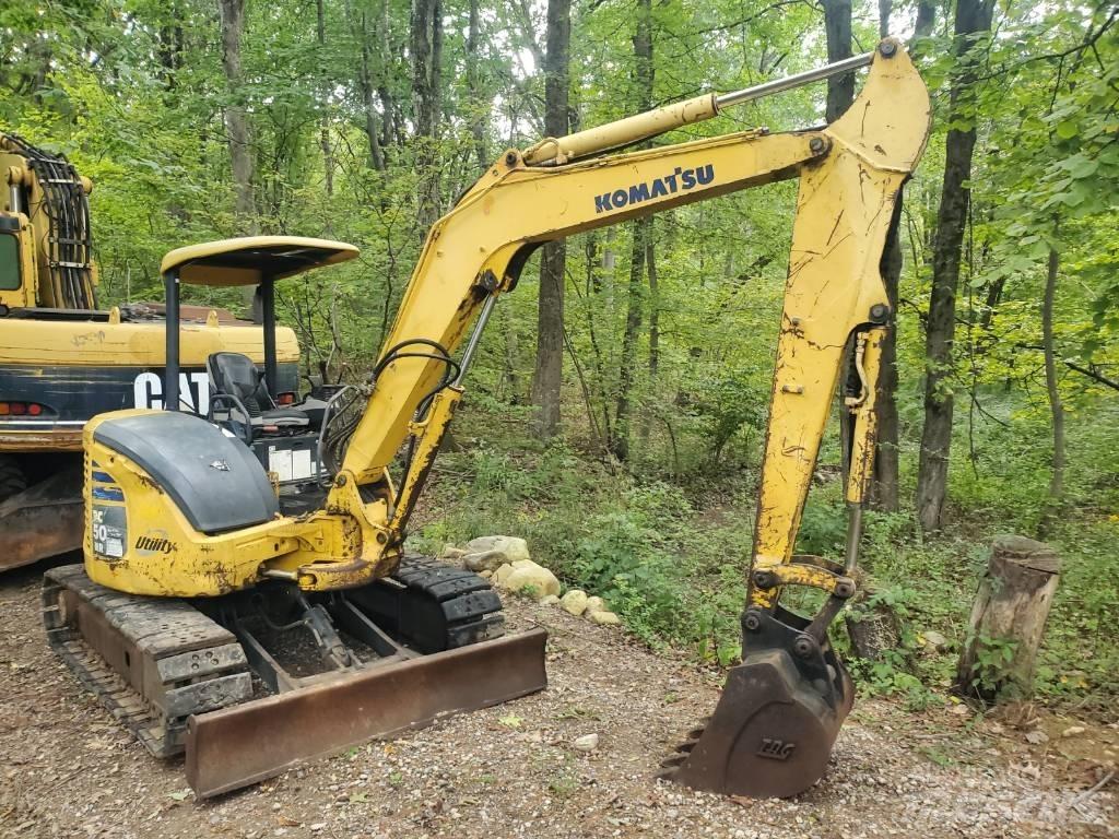 Komatsu PC50MR-2 Minigravemaskiner