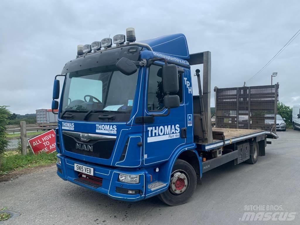 MAN TGL 10.180 Autotransportere / Knæklad