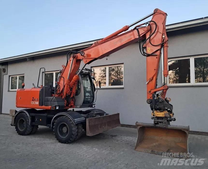 Hitachi ZX 130 W Gravemaskiner på hjul