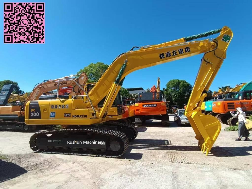 Komatsu PC 200 Midi-gravemaskiner 7t - 12t