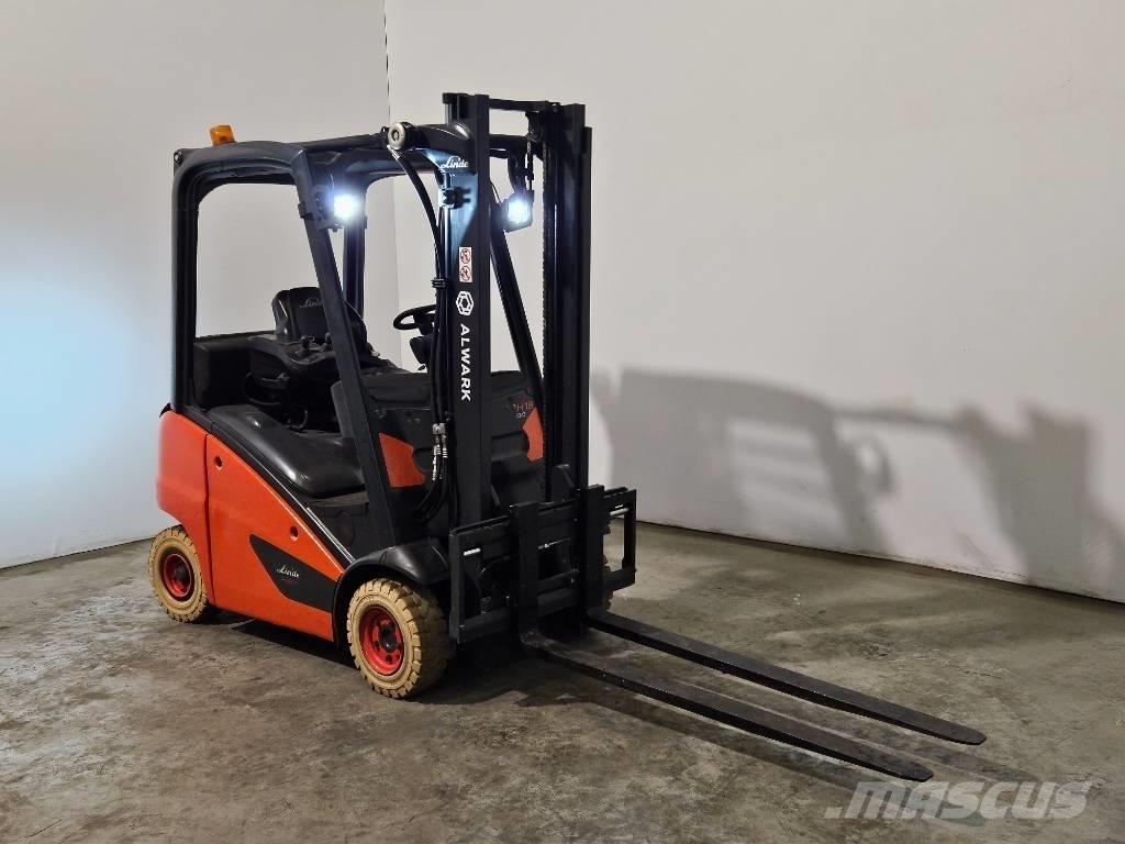 Linde H18T LPG gaffeltrucks