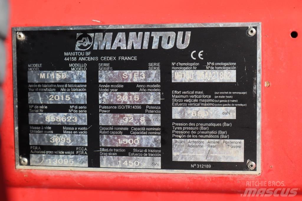 Manitou MI15D Diesel gaffeltrucks