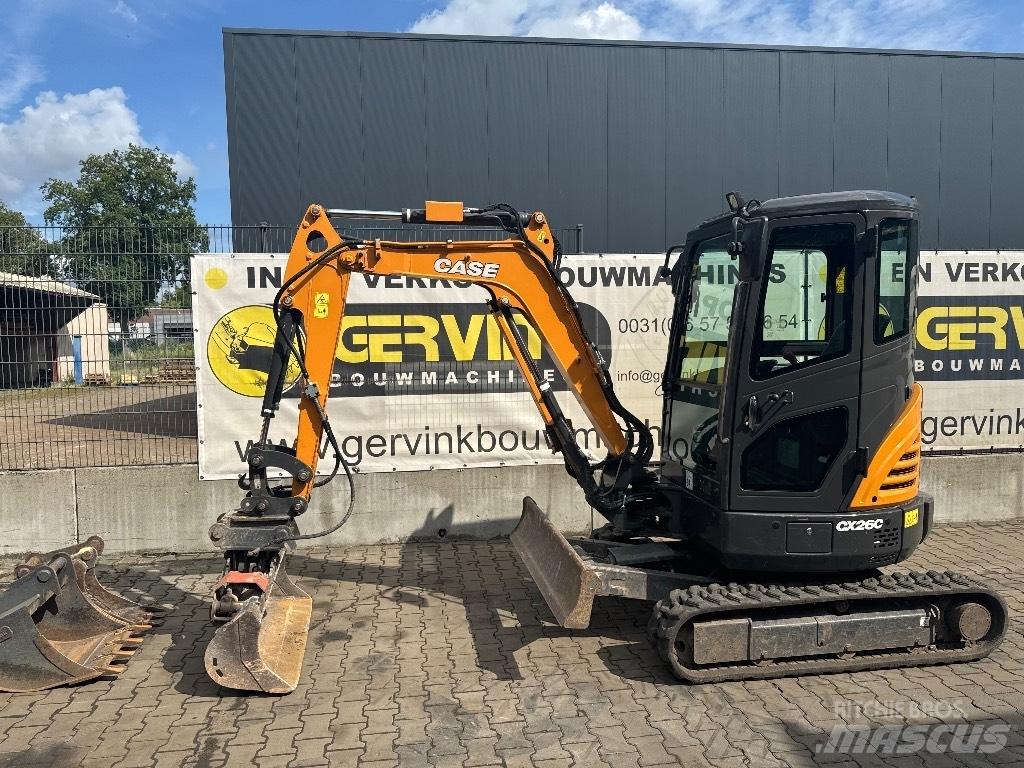 CASE CX 26 C Minigravemaskiner