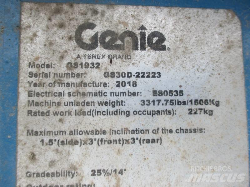 Genie GS 1932 Saxlifte