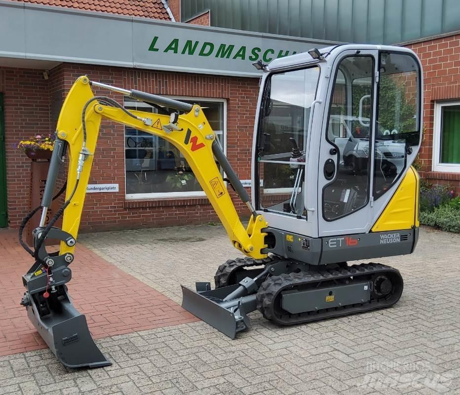 Wacker ET 16 Minigravemaskiner