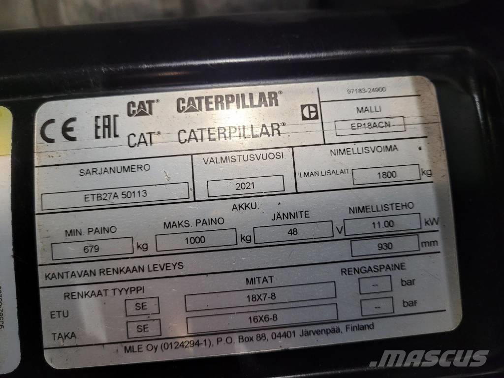 CAT EP18 ACN El gaffeltrucks