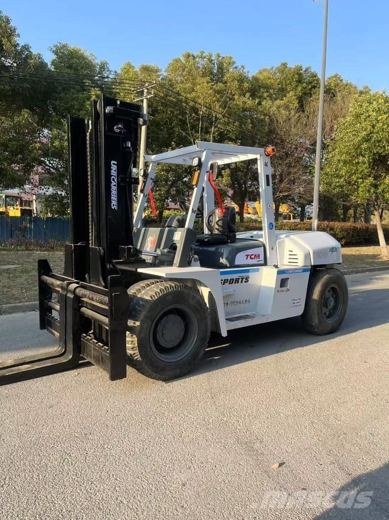 TCM FD 100 Diesel gaffeltrucks