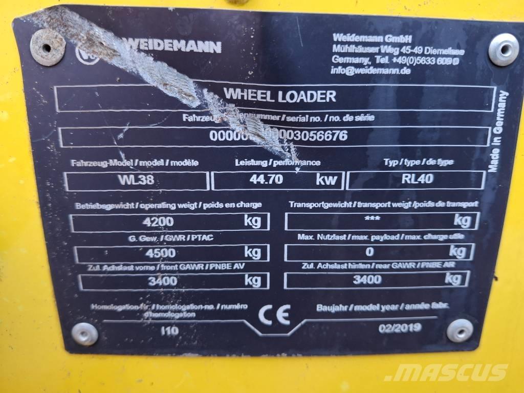 Wacker Neuson WL 38 Læssemaskiner på hjul