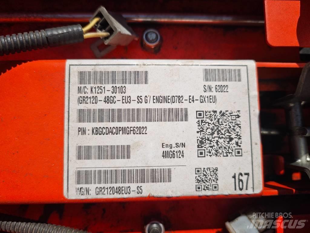 Kubota GR 2120 Traktorklippere