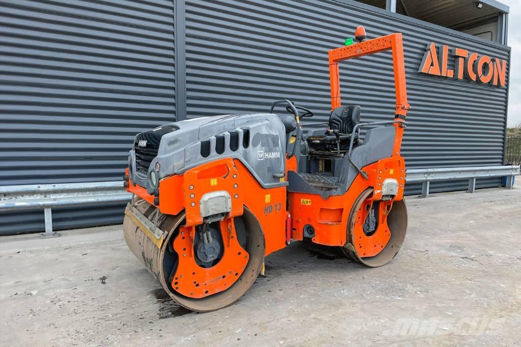 Hamm HD 13 VV Tvilling tromle