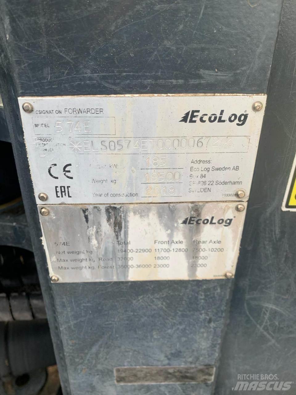 Eco Log 574 E Udkørselsmaskiner