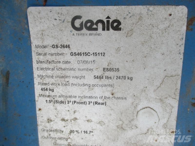 Genie GS 2646 Saxlifte