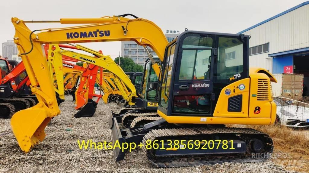 Komatsu PC 70-8 Gravemaskiner på larvebånd