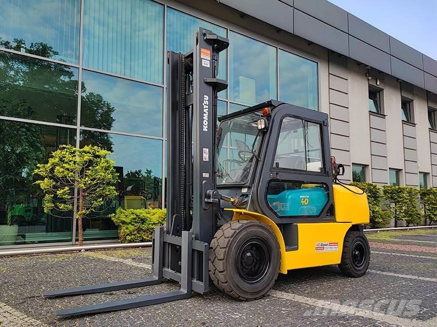 Komatsu FG40T-7 LPG gaffeltrucks