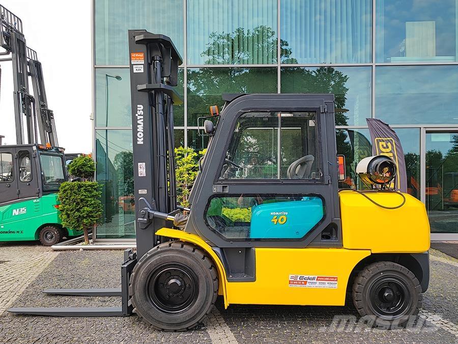 Komatsu FG40T-7 LPG gaffeltrucks