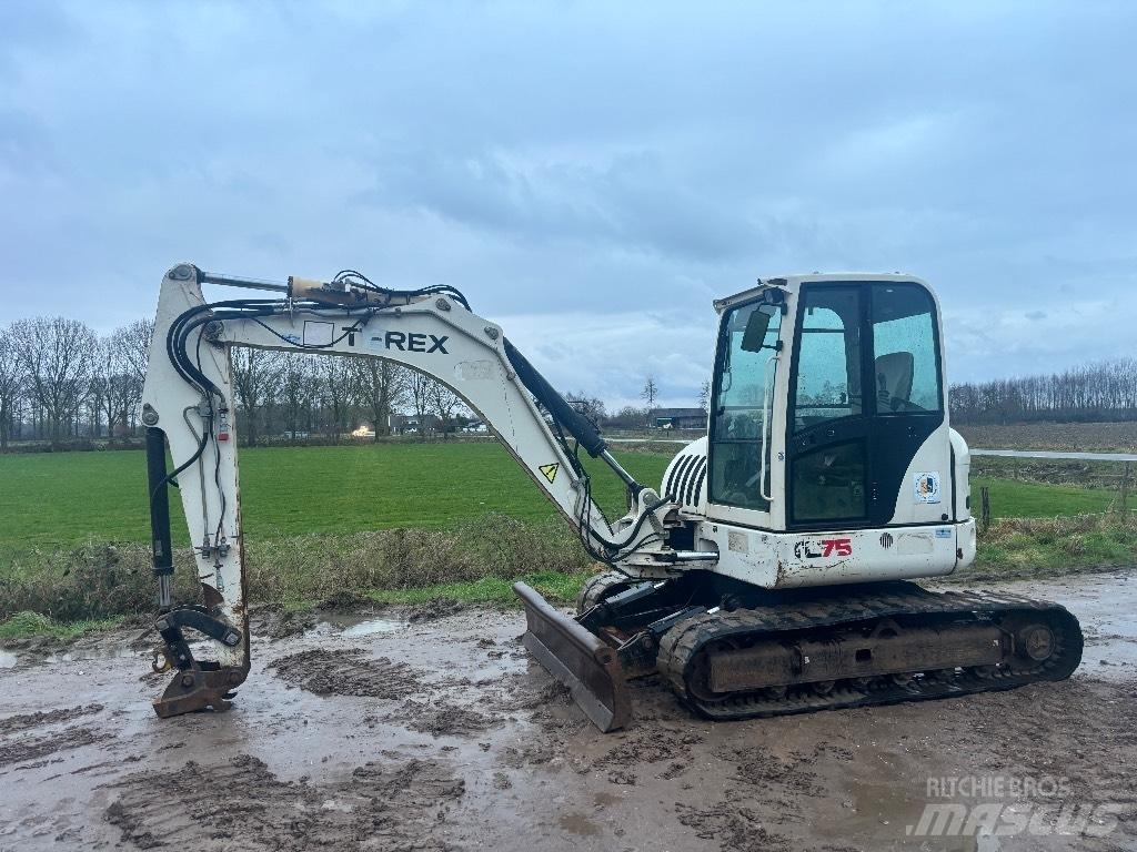 Terex TC 75 Midi-gravemaskiner 7t - 12t
