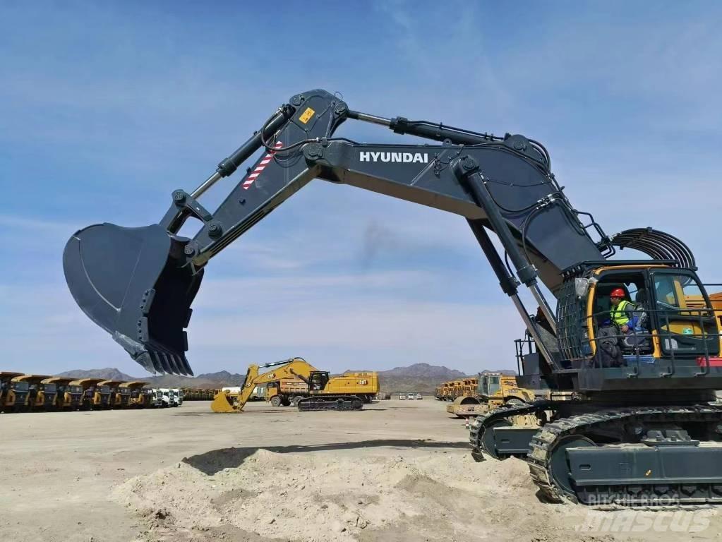 Hyundai HX1250 Gravemaskiner på larvebånd