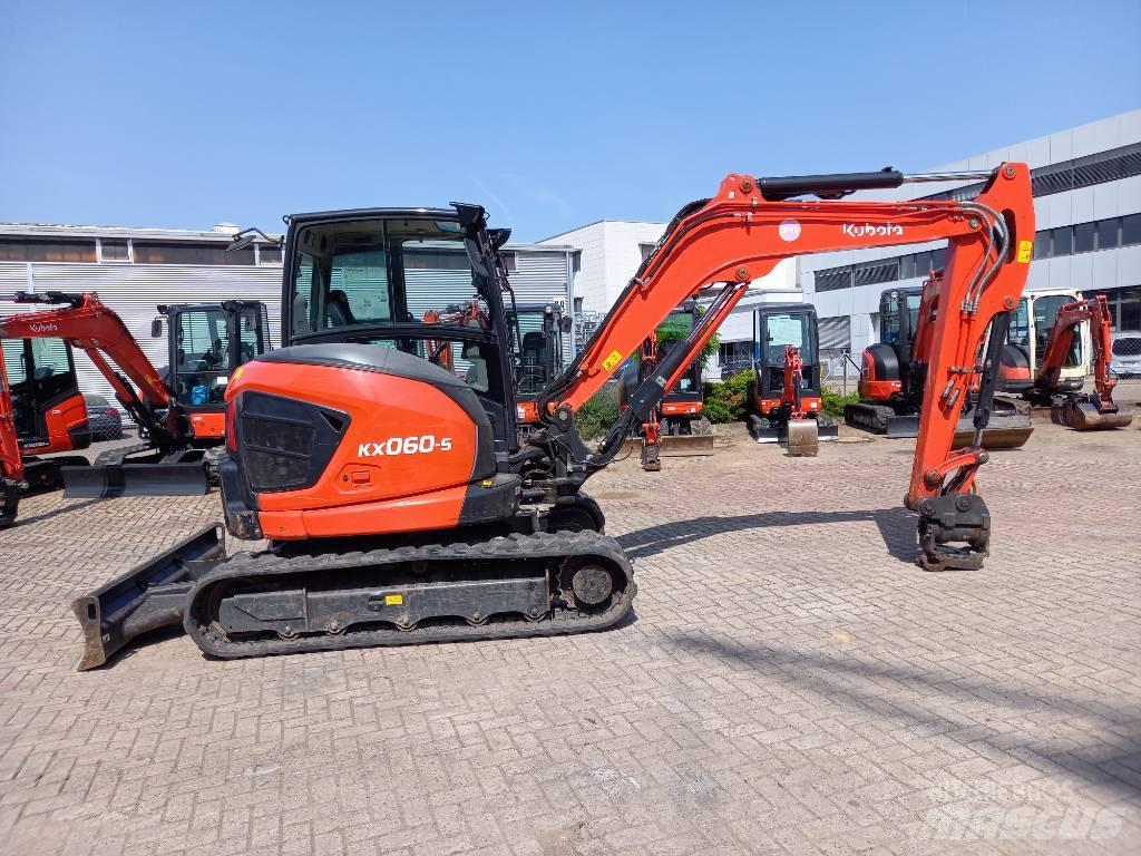 Kubota KX060-5KGLS2F Minigravemaskiner
