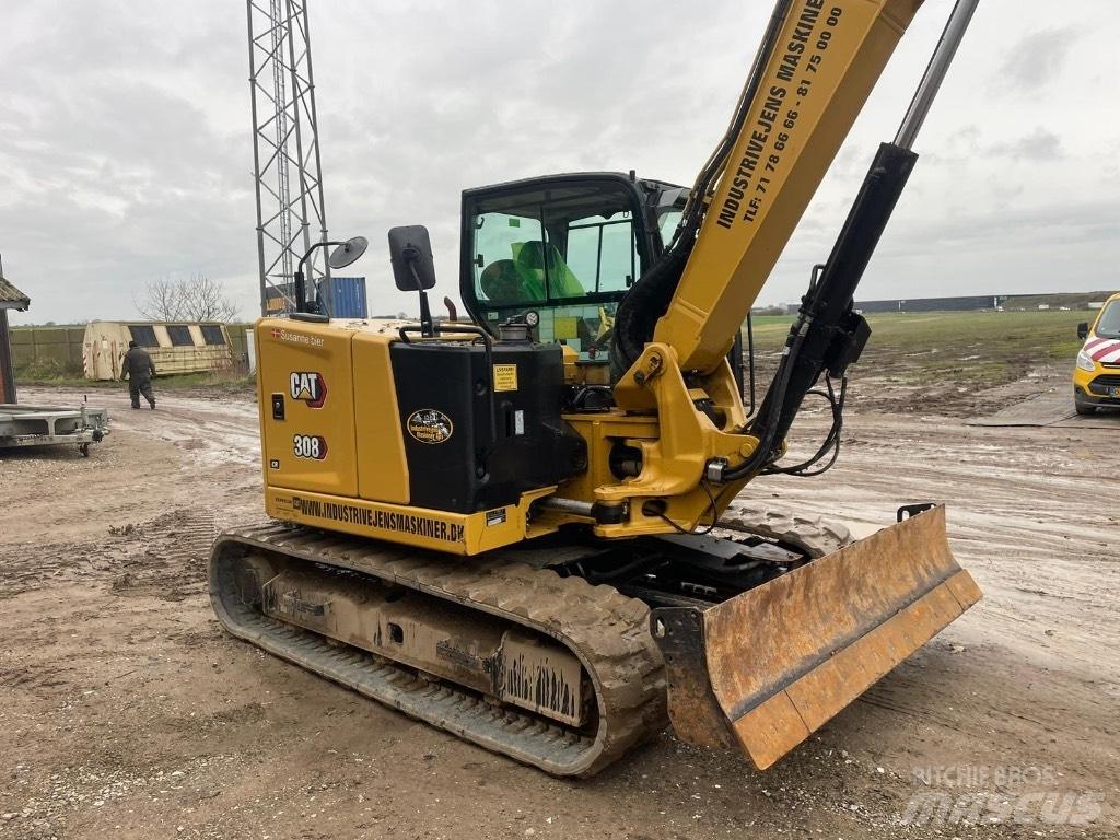 CAT 308 Midi-gravemaskiner 7t - 12t