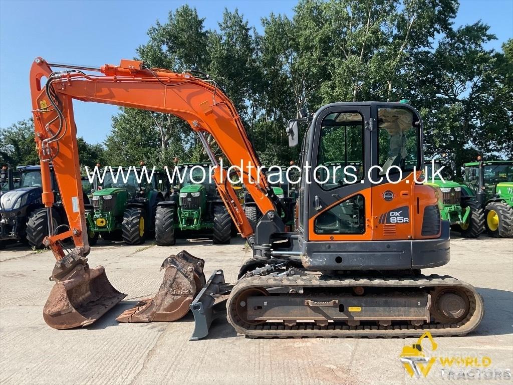 Doosan DX 85 R-3 Midi-gravemaskiner 7t - 12t
