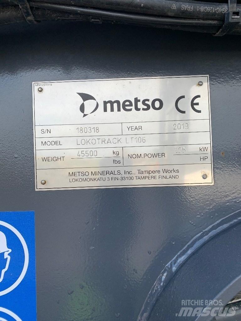 Metso LT 106 Mobile knusere